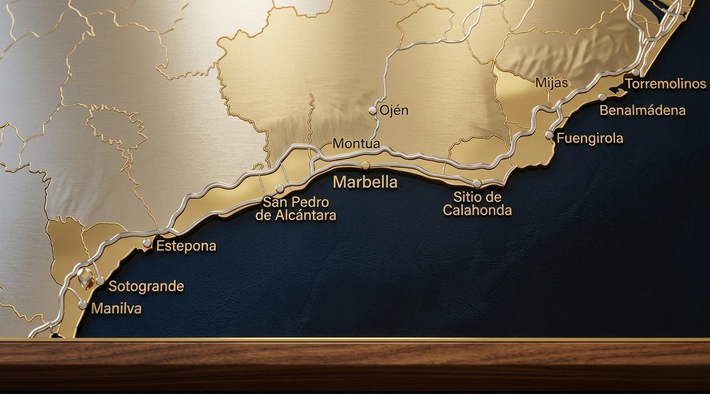 Mapa de cobertura Costa del Sol